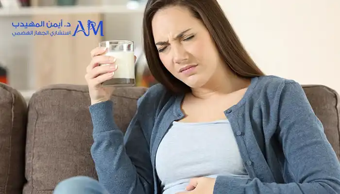 أعراض حساسية اللاكتوز
