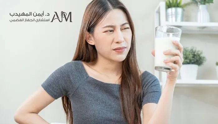 الانتفاخ بعد شرب الحليب - هل هو حساسية؟
